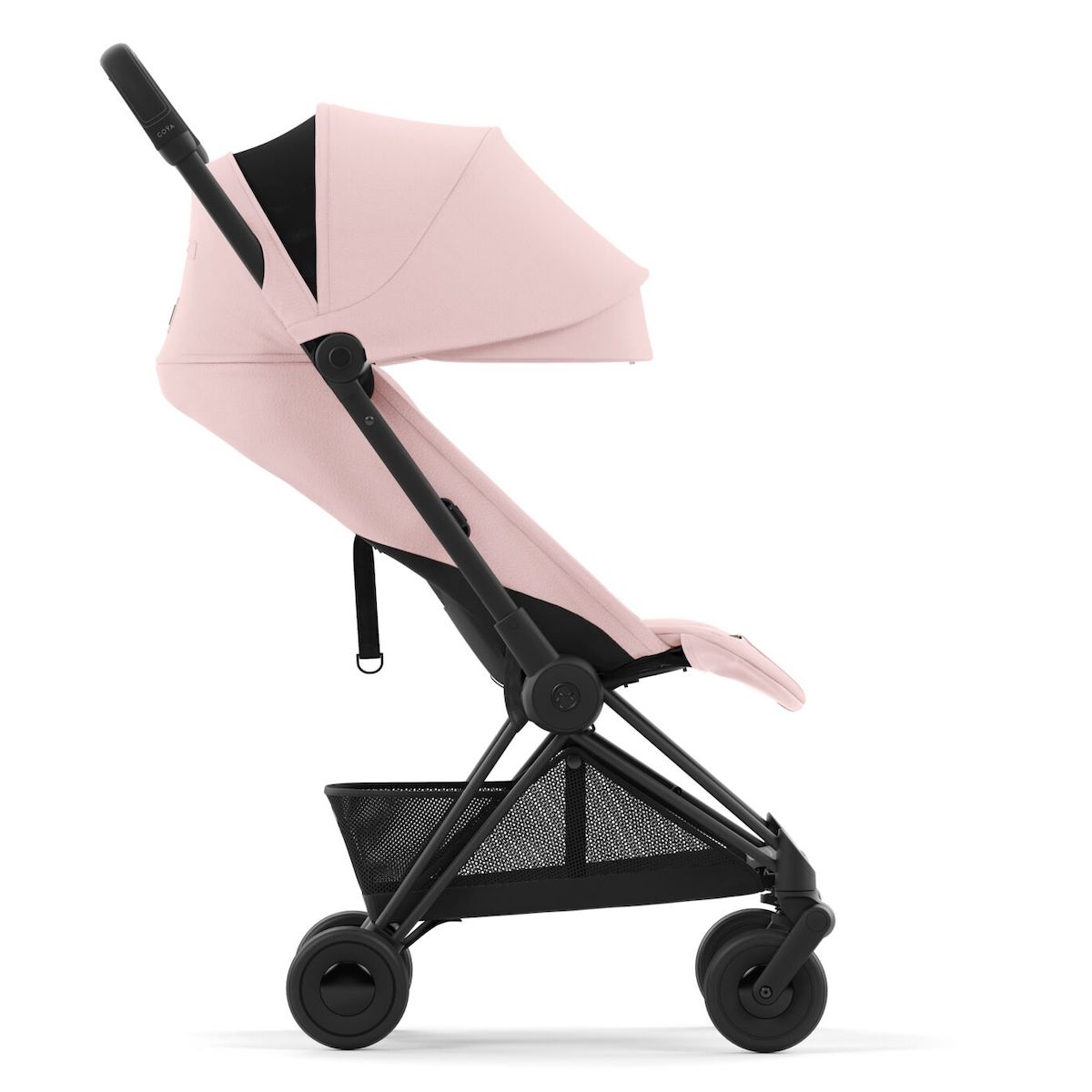Kinderwagen COŸA Cybex Matt Black-Peach Pink