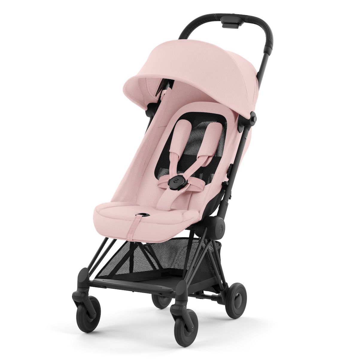 Kinderwagen COŸA Cybex Matt Black-Peach Pink