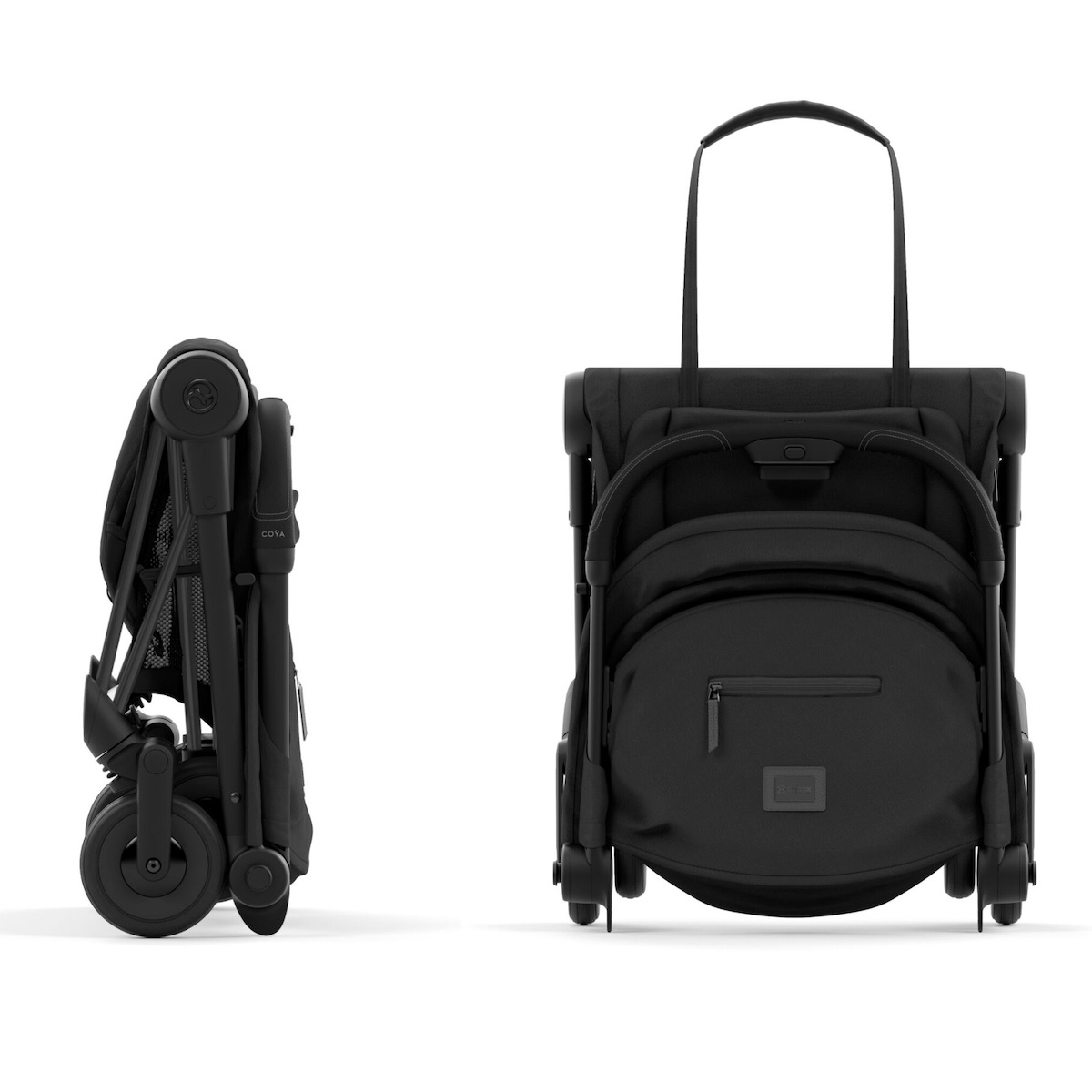 Kinderwagen COŸA Cybex Matt Black-Sepia Black
