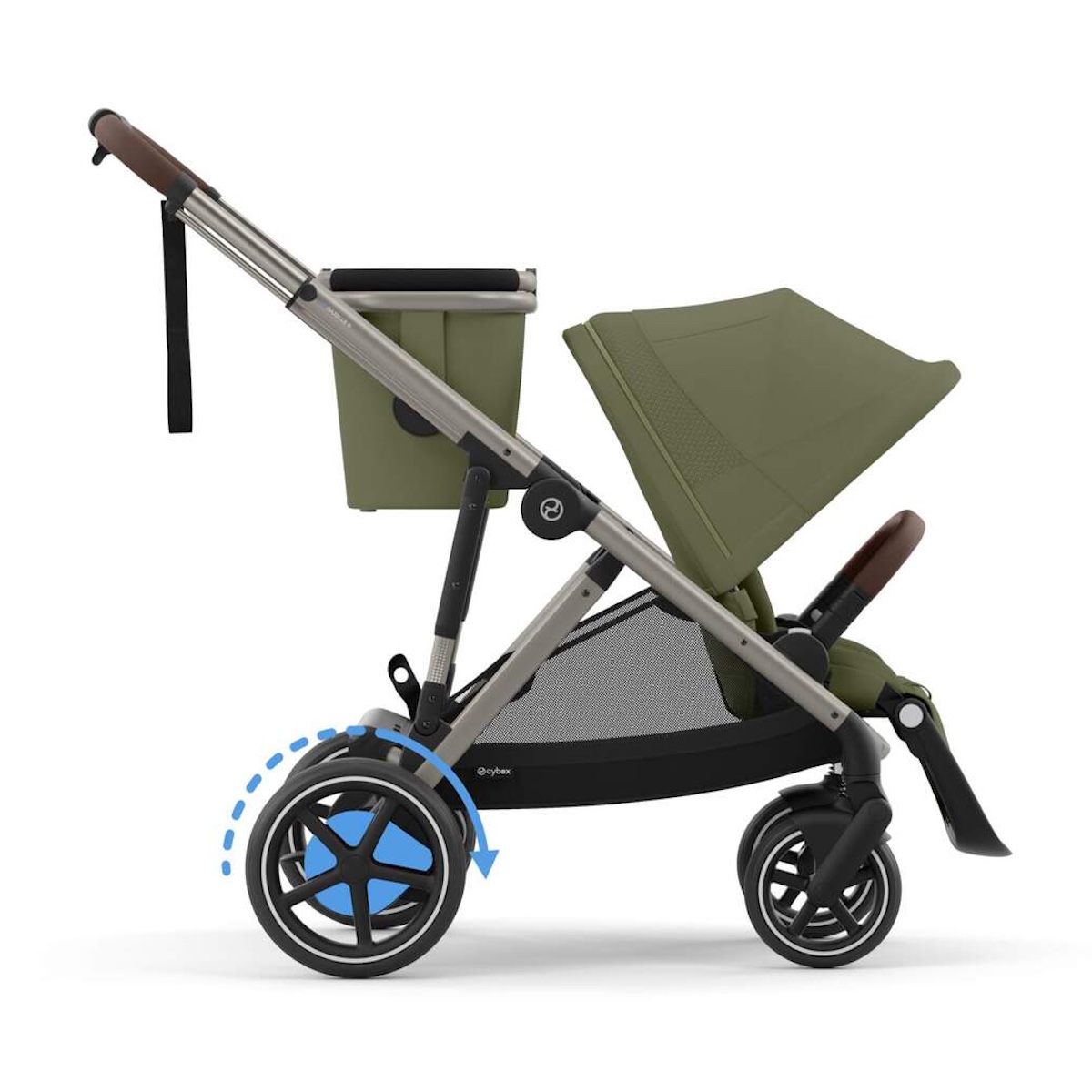 Kinderwagen eGAZELLE S Cybex Taupe Moss