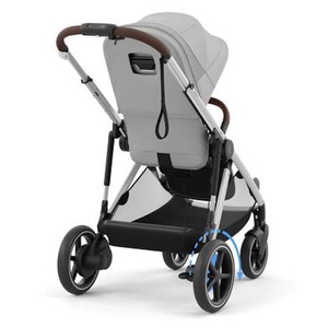 Kinderwagen eGAZELLE S silver BP Cybex Stone Grey