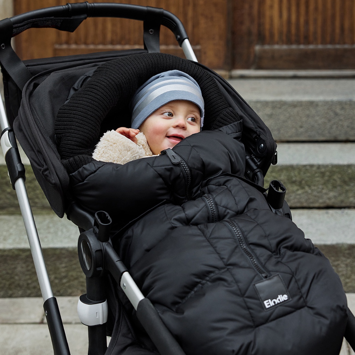 Kinderwagen-Fußsack PILOT Elodie black
