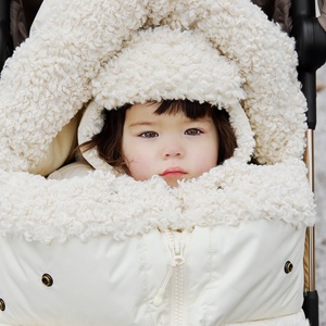 Kinderwagen-Fußsack SOFT Elodie sherpa