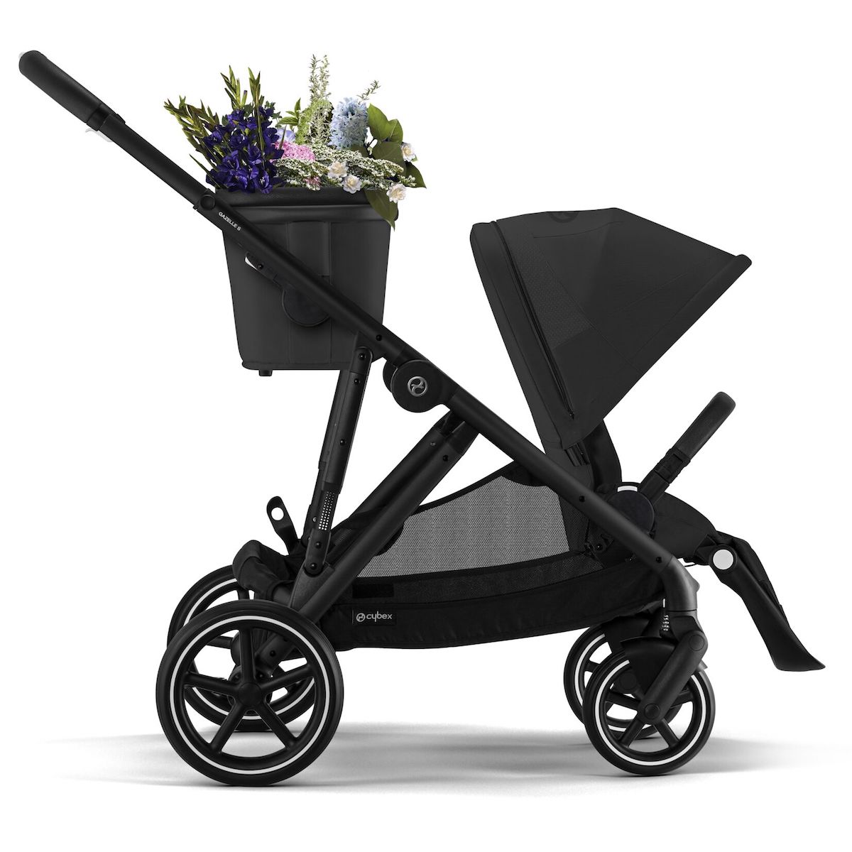 Kinderwagen GAZELLE S BLK Moon Black CYBEX blacK