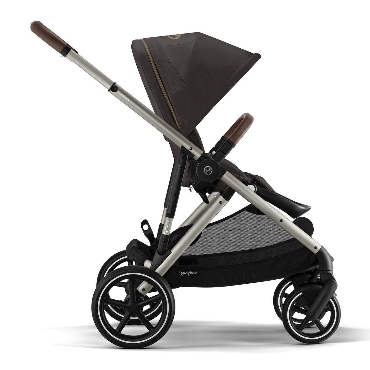 Kinderwagen GAZELLE S Cybex Taupe Chocolate