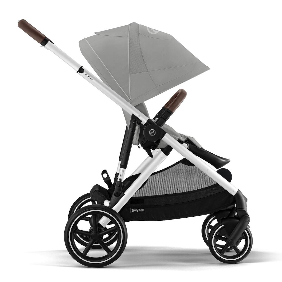 Kinderwagen GAZELLE S SLV Cybex Stone Grey mid grey