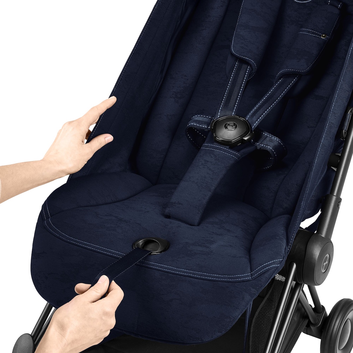 Kinderwagen luxe COYA Cybex Rebellious Denim Blue