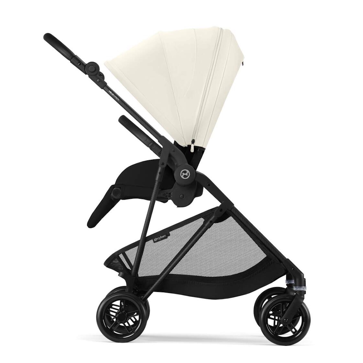 Kinderwagen MELIO Carbon B Cybex Canvas white-light beige
