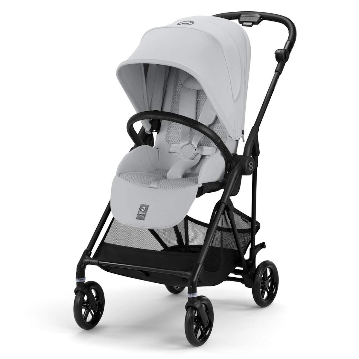 Kinderwagen MELIO Carbon B Cybex Fog grey-light grey