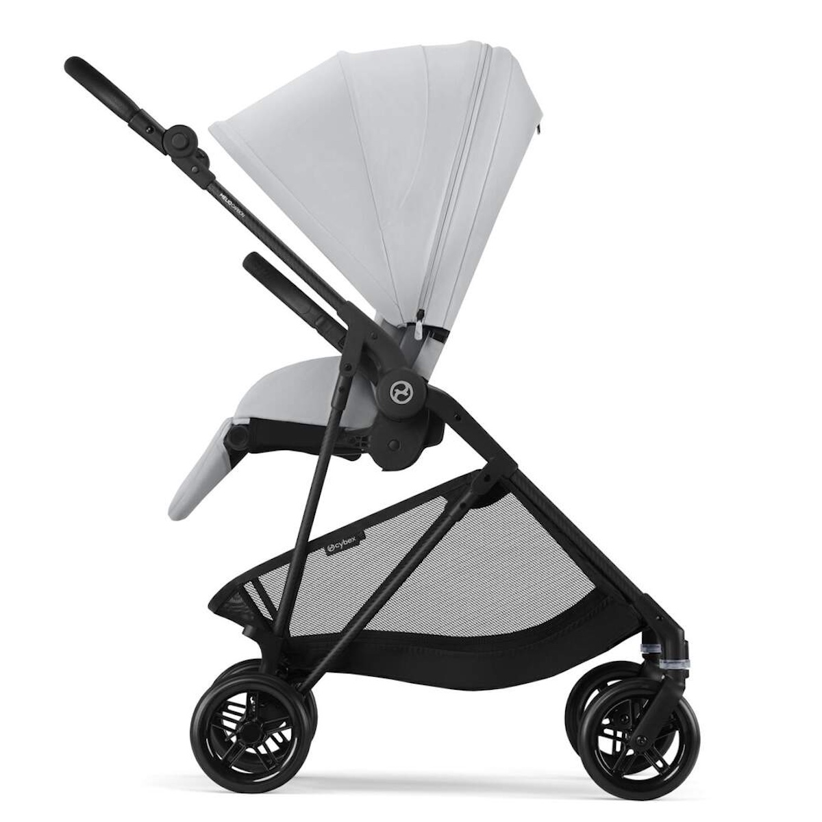 Kinderwagen MELIO Carbon B Cybex Fog grey-light grey