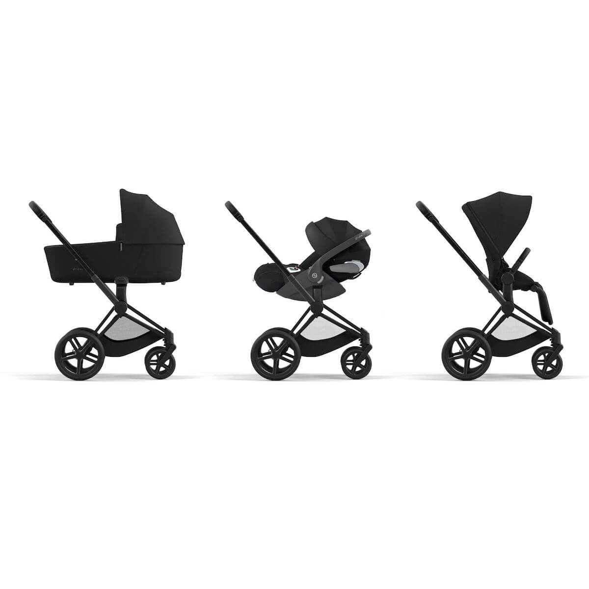 Kinderwagen Rahmen PRIAM Cybex Matt Black