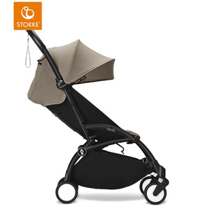 Kinderwagen STOKKE YOYO 3 6+ schwarz-taupe