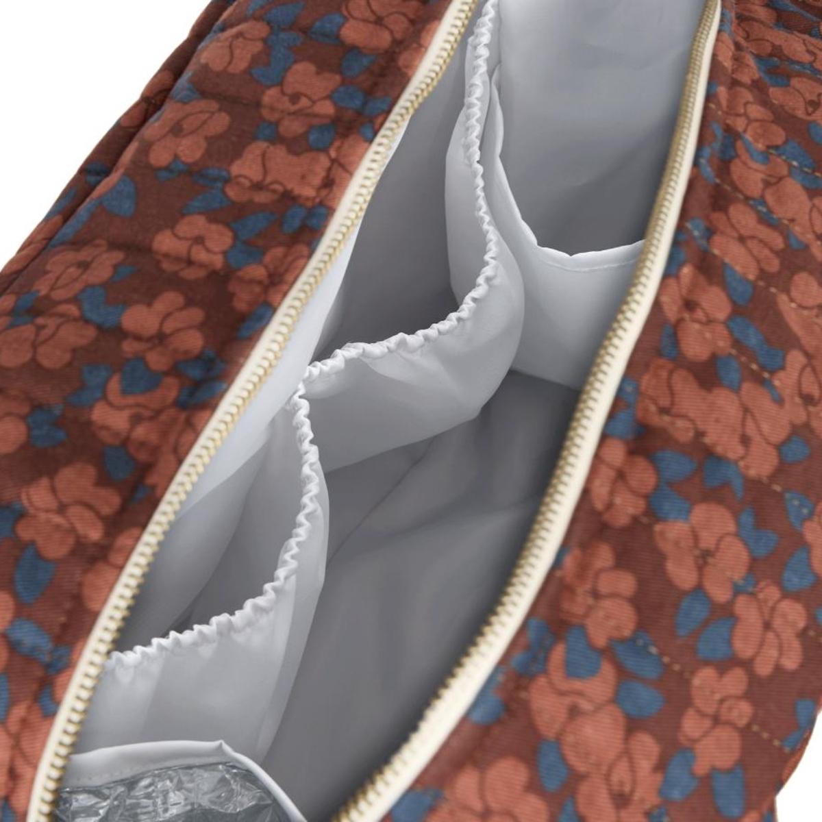 Kinderwagen TascheHYDE PARKNobodinoz maroon poppies