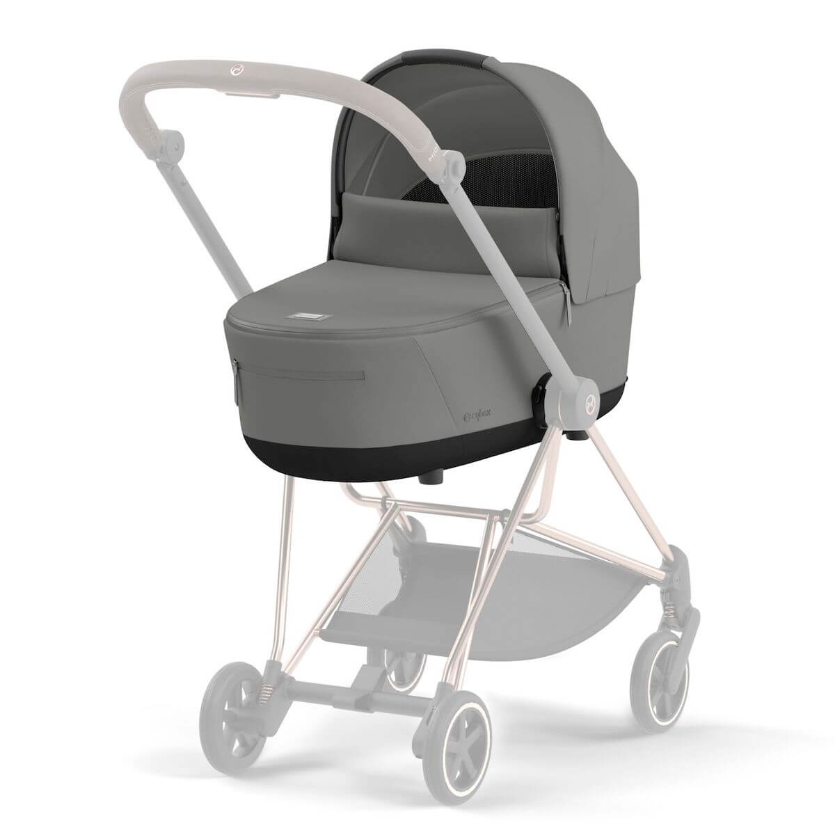 Kinderwagenaufsatz Lux MIOS Cybex Mirage Grey