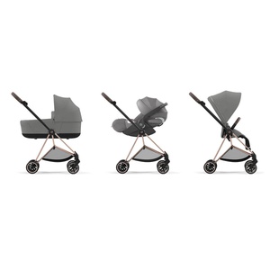 Kinderwagenaufsatz Lux MIOS Cybex Mirage Grey