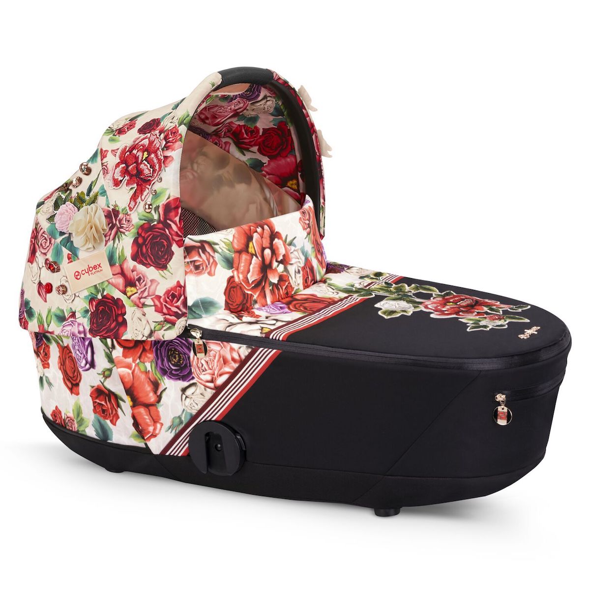 Kinderwagenaufsatz Lux MIOS Cybex Spring Blossom Light