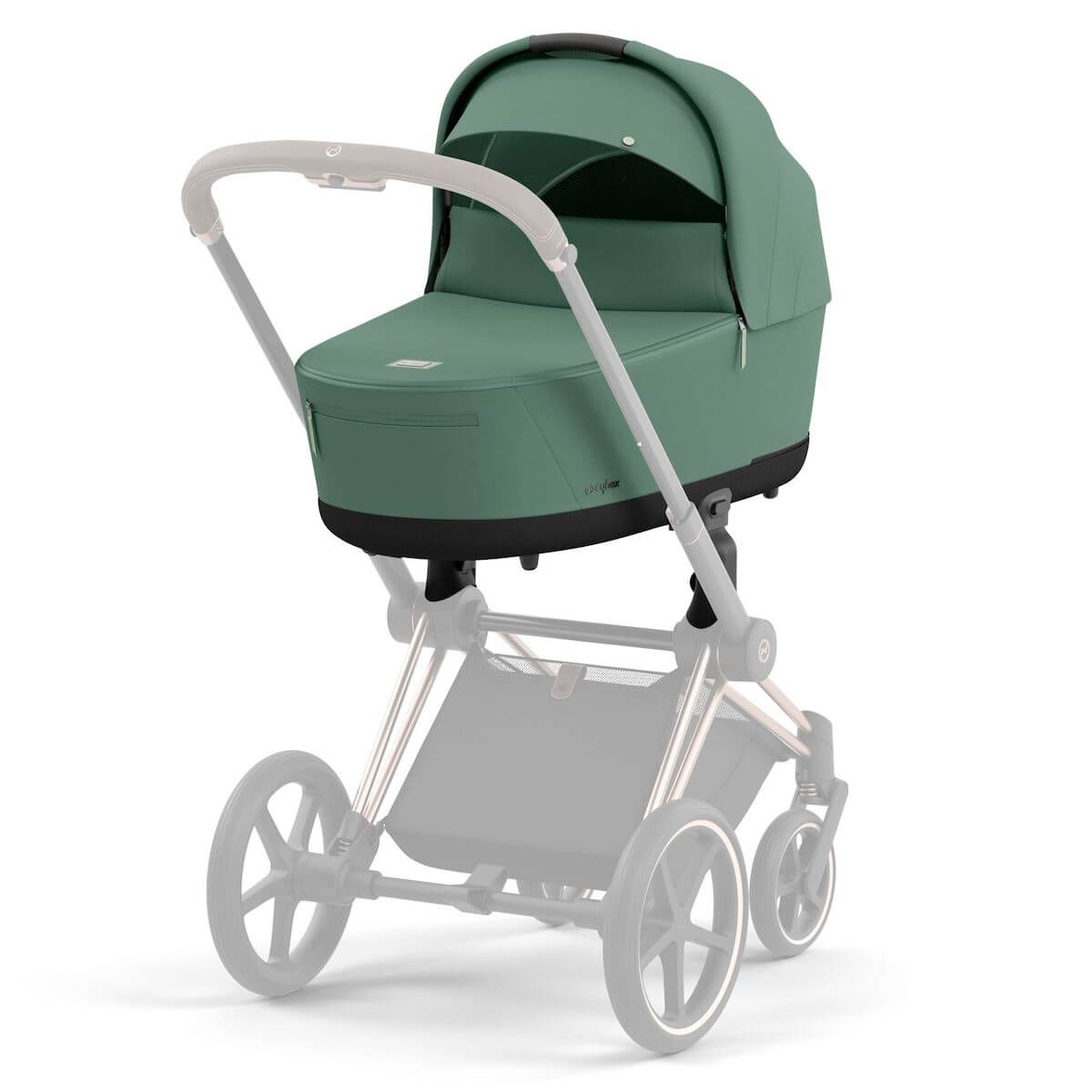 Kinderwagenaufsatz luxe PRIAM Cybex Leaf Green