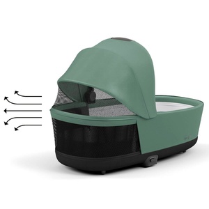 Kinderwagenaufsatz luxe PRIAM Cybex Leaf Green