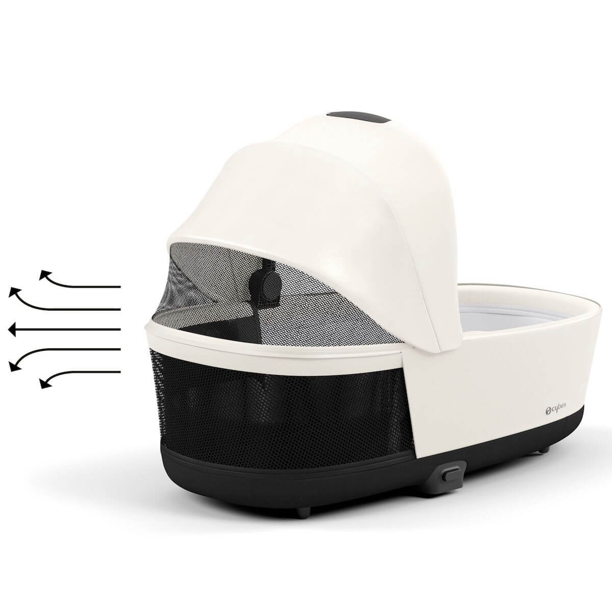 Kinderwagenaufsatz luxe PRIAM Cybex Off White