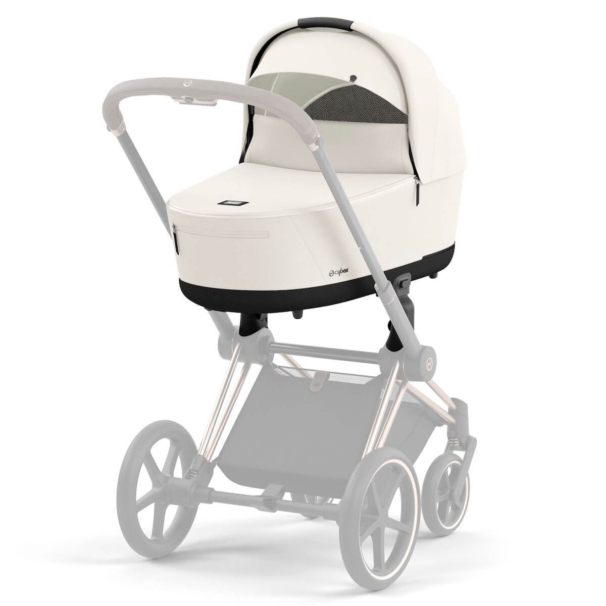 Kinderwagenaufsatz luxe PRIAM Cybex Off White
