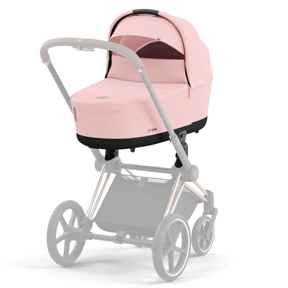 Kinderwagenaufsatz luxe PRIAM Cybex Peach Pink