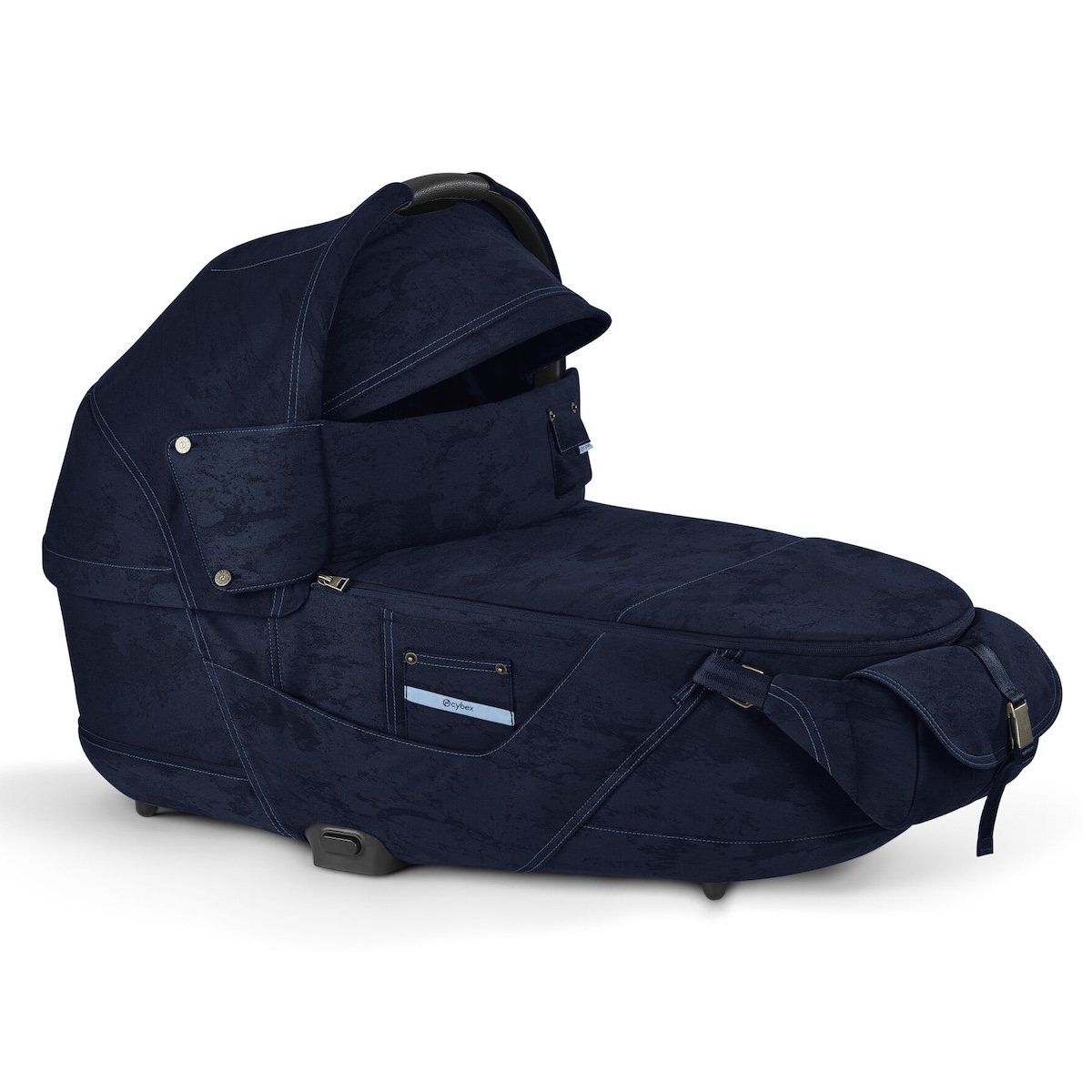 Kinderwagenaufsatz luxe PRIAM Cybex Rebellious Denim Blue