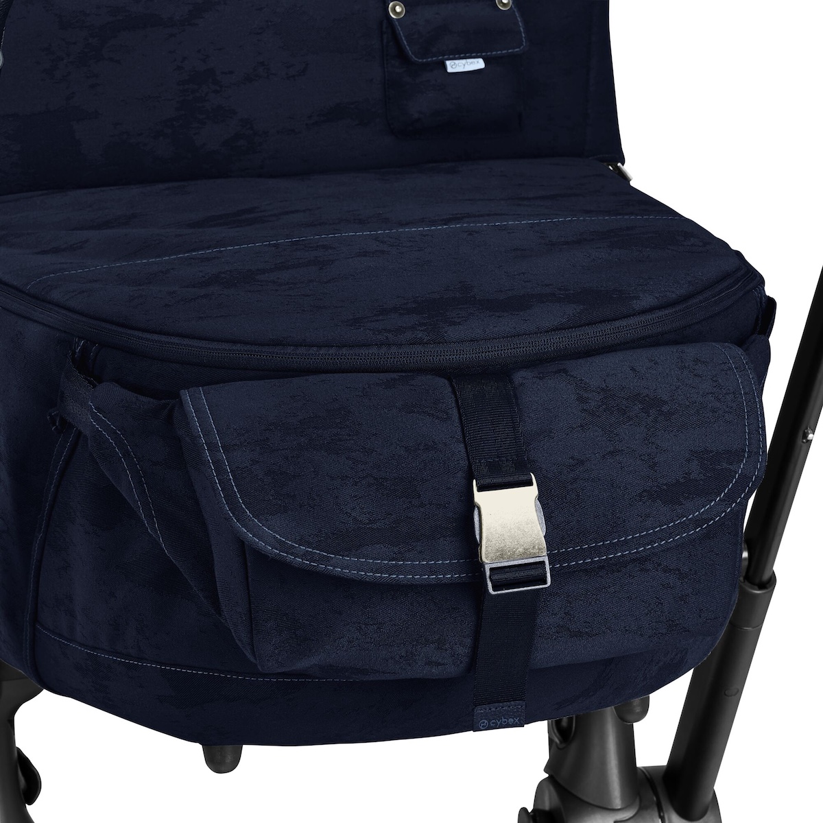 Kinderwagenaufsatz luxe PRIAM Cybex Rebellious Denim Blue