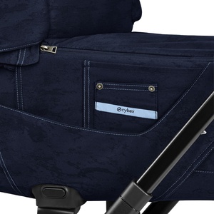 Kinderwagenaufsatz luxe PRIAM Cybex Rebellious Denim Blue
