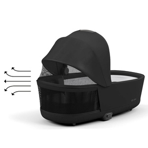 Kinderwagenaufsatz luxe PRIAM Cybex Sepia Black