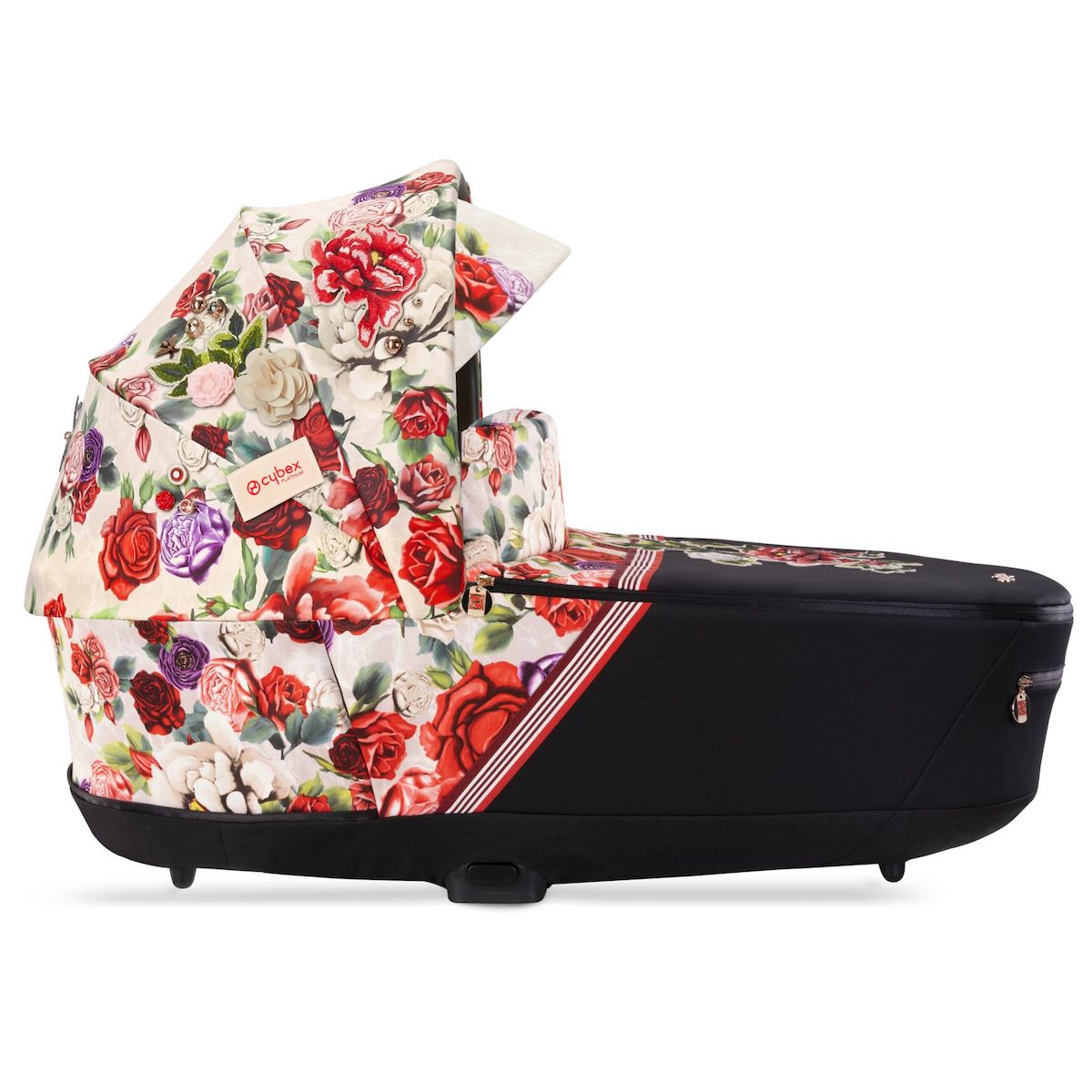 Kinderwagenaufsatz luxe PRIAM Cybex Spring Blossom Light