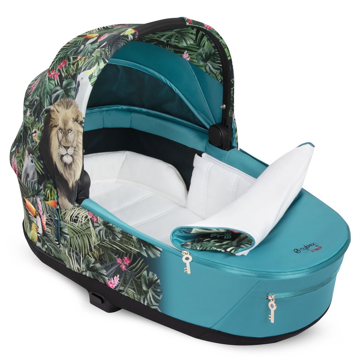 Kinderwagenaufsatz luxe PRIAM Cybex We the Best blue