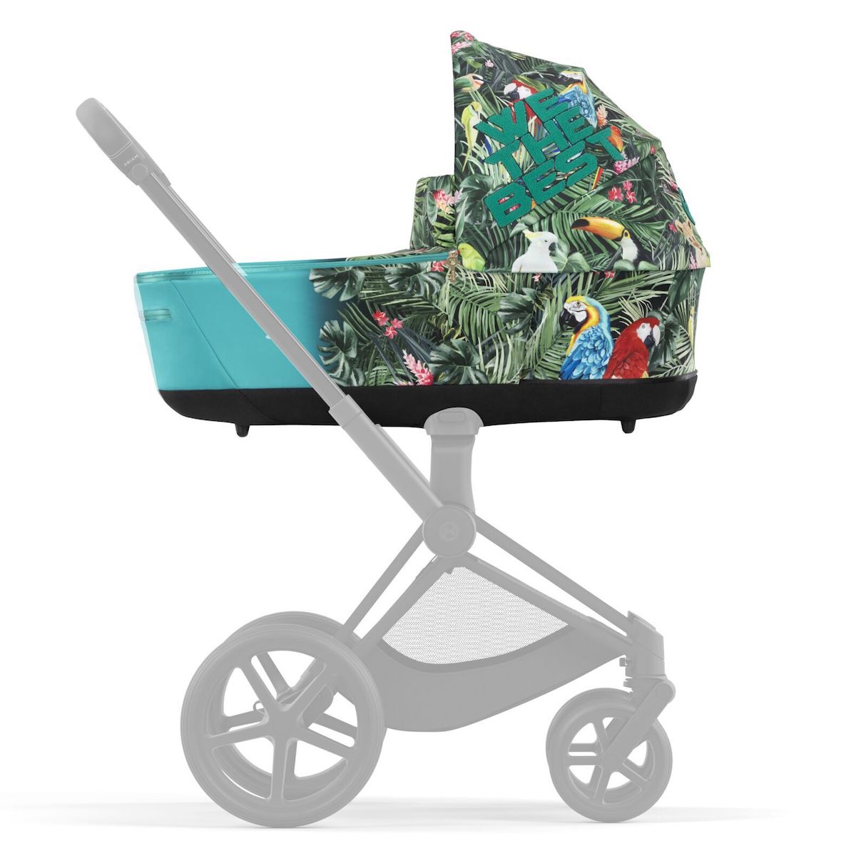 Kinderwagenaufsatz luxe PRIAM Cybex We the Best blue