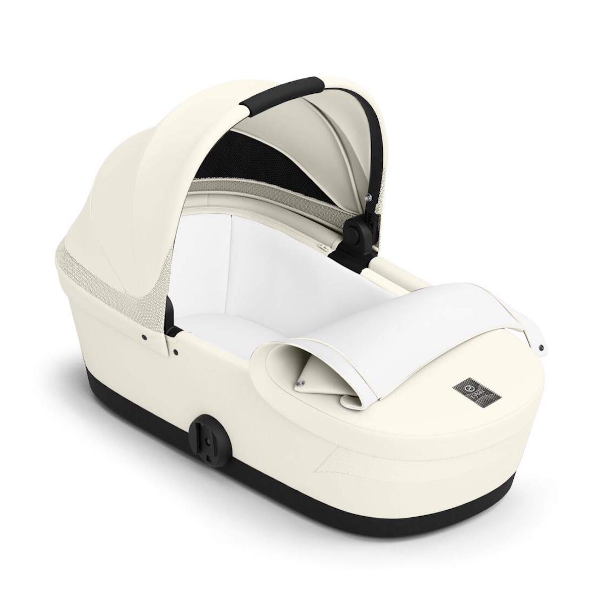 Kinderwagenaufsatz MELIO Cybex Canvas white light beige 