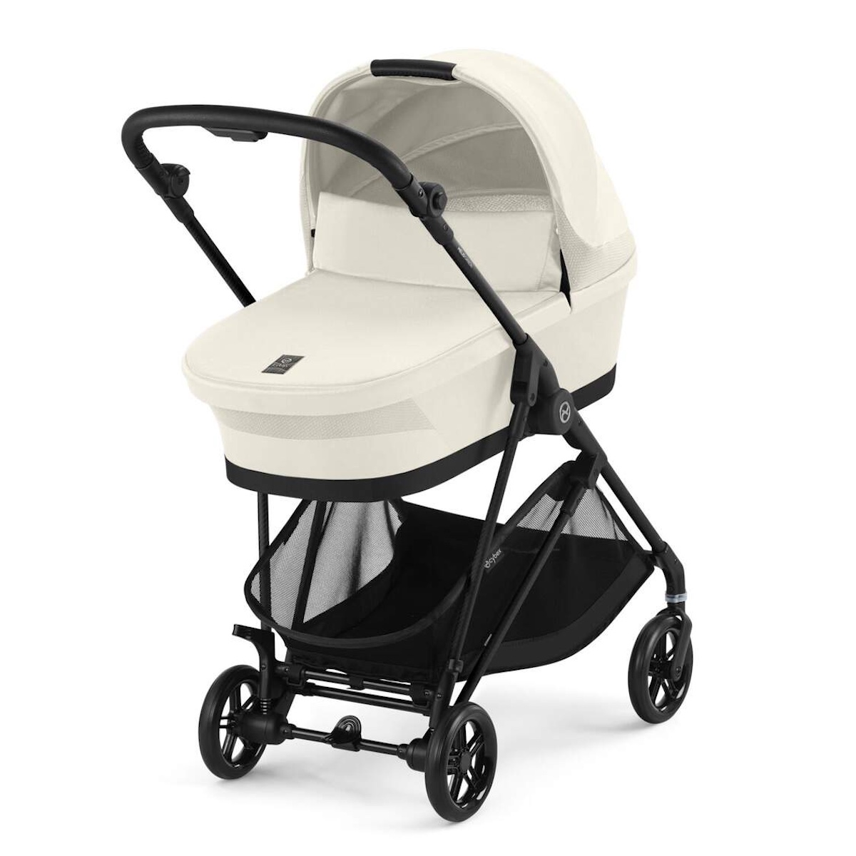 Kinderwagenaufsatz MELIO Cybex Canvas white light beige 