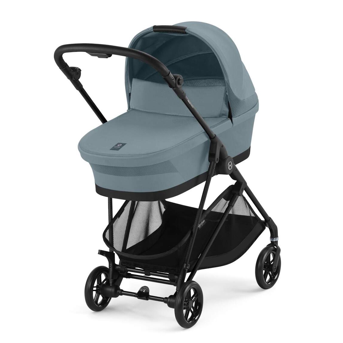 Kinderwagenaufsatz MELIO Cybex Stormy blue light blue