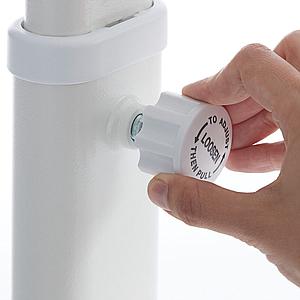 Kippbarer Kinderschreibtisch EVO Flexa weiß