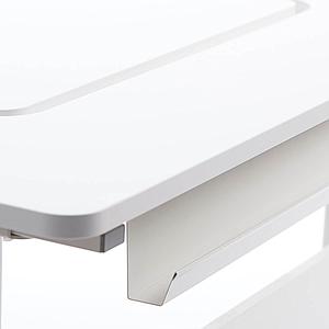 Kippbarer Kinderschreibtisch middle up MOBY Flexa weiß