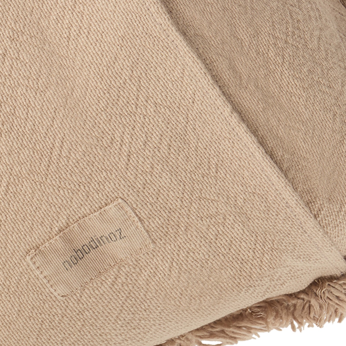 Kissen 45x30cm LANDSCAPE Nobodinoz Fringes sesame