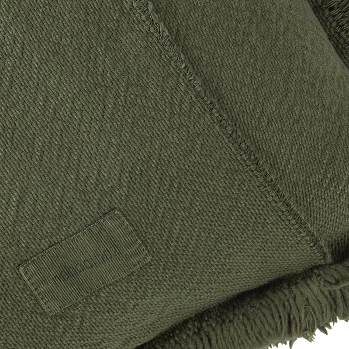 Kissen 45x30cm LANDSCAPE Nobodinoz Fringes vetiver