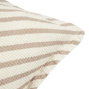 Kissen 45x45cm LANDSCAPE Nobodinoz Waffe stripes natural