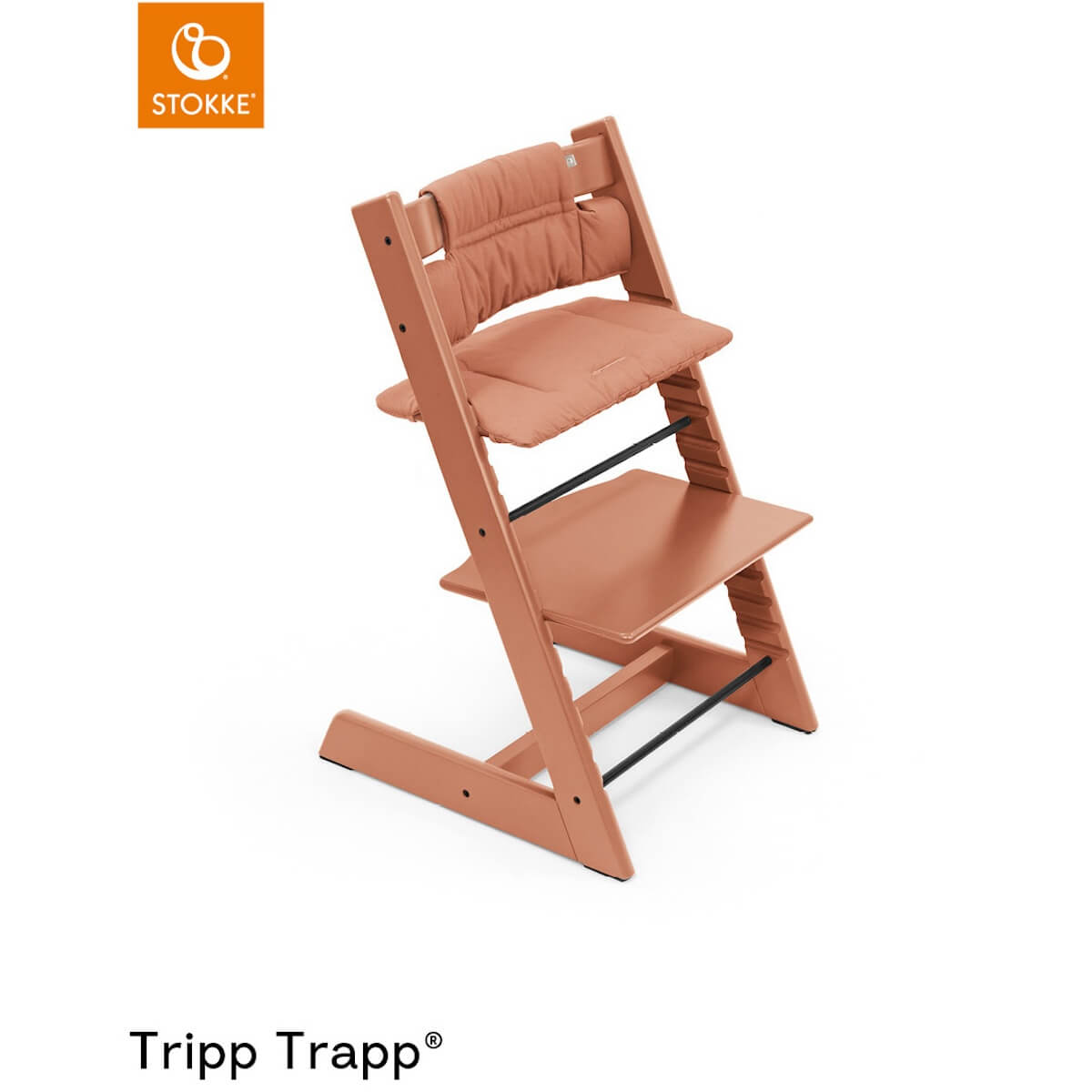 Kissen Hochstuhl TRIPP TRAPP Stokke terracota