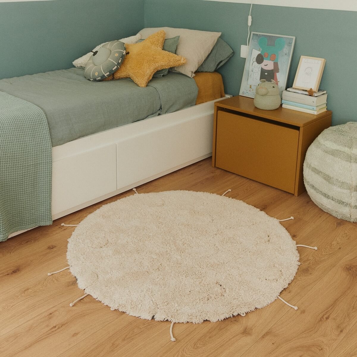 Kissen Interaktives Ufo 35x35cm Lorena Canals