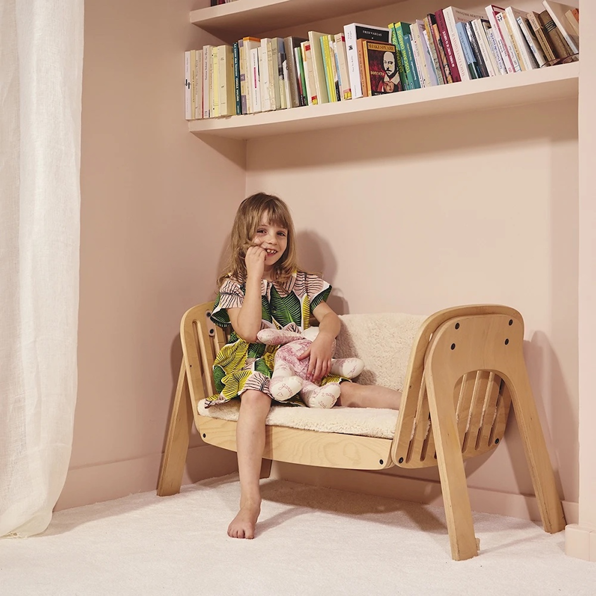 Kissen KODO Charlir Crane Fell