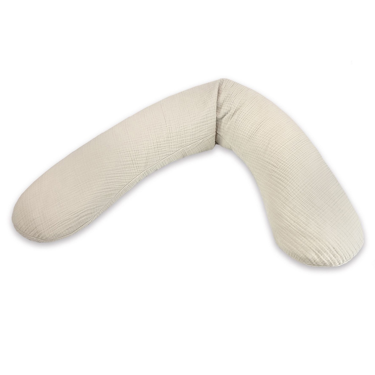 Kissen mit Bezug muslin 190x40cm Theralina sandy beige