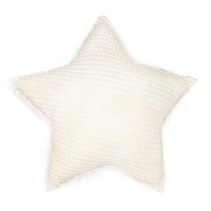 Kissen STAR Babyshower gofre vanilla