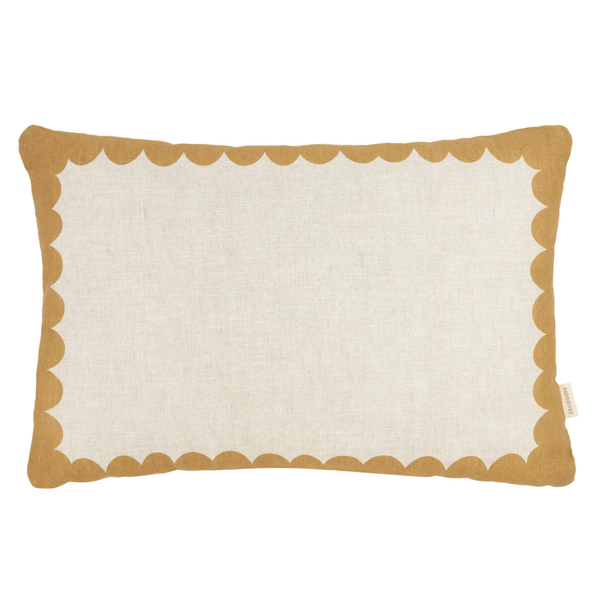 Kissen VIBES L 45x30cm Nobodinoz Mustard