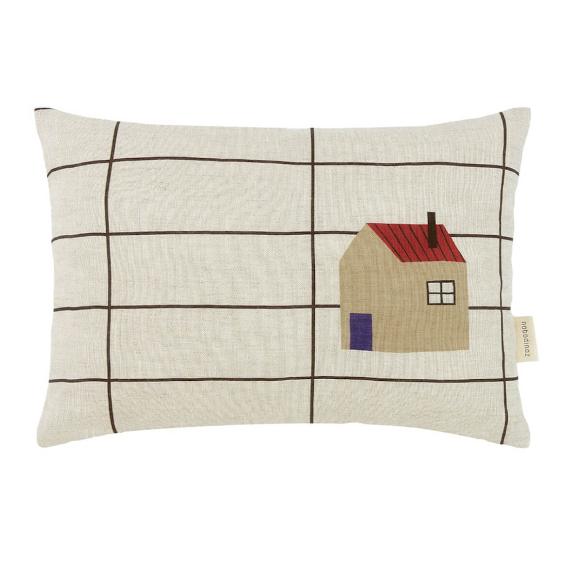 Kissen VIBES S 33x22cm Nobodinoz Grid Home