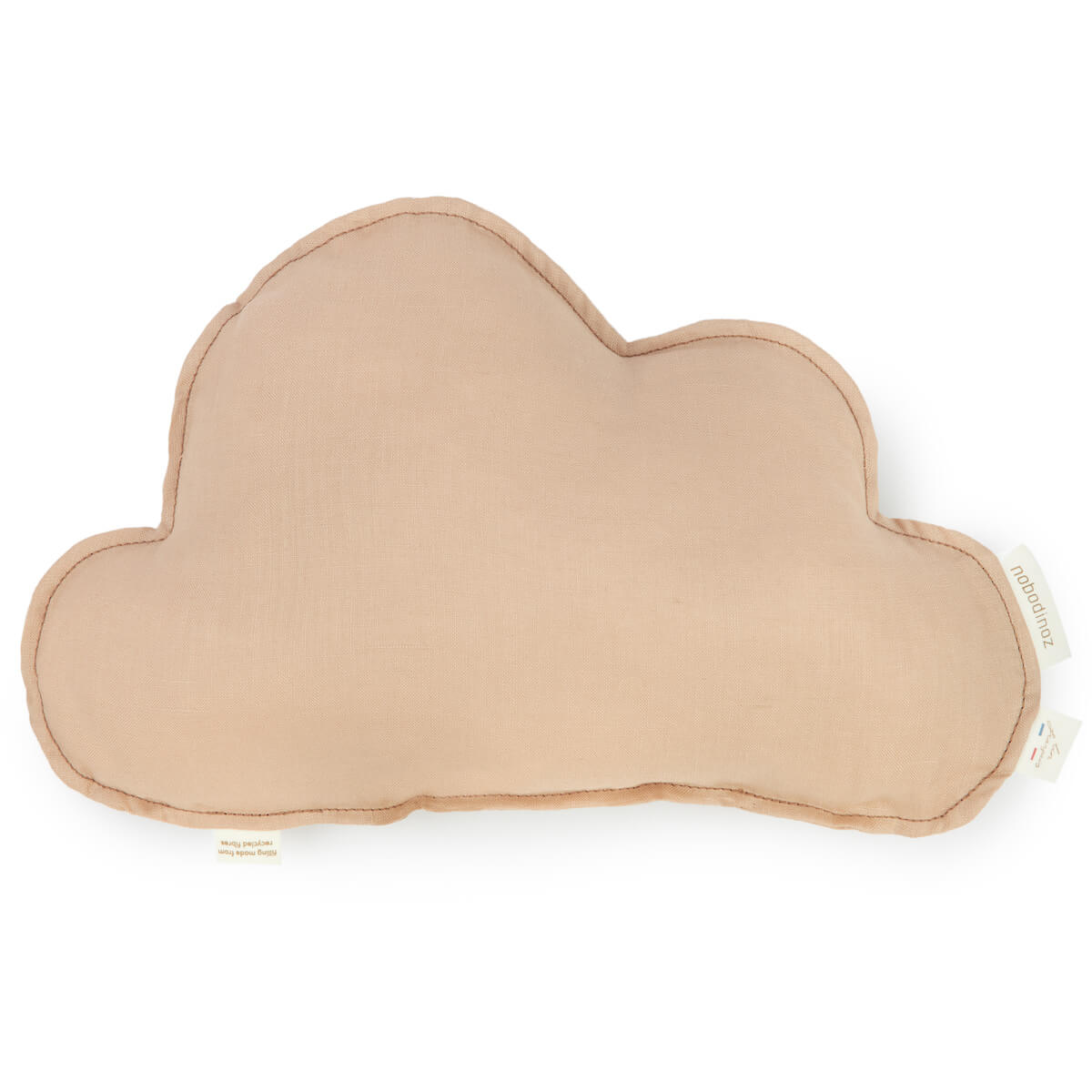 Kissen Wolke Leinen FRANZÖSISCH Nobodinoz Sand