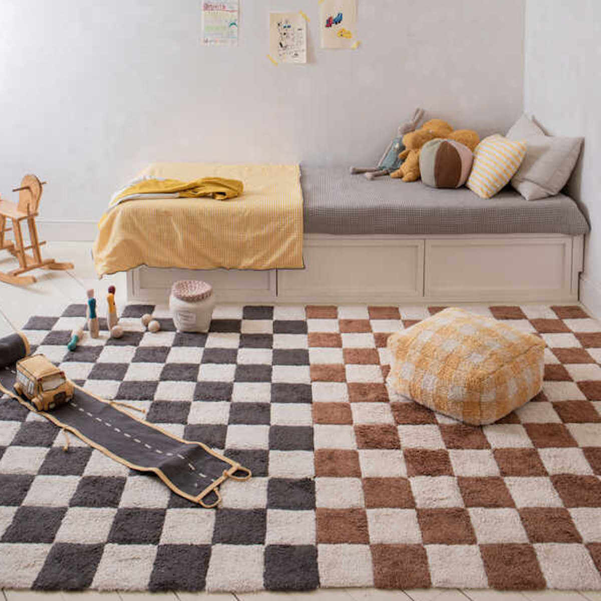 KITCHEN TILES Teppich 120x160cm Lorena Canals Toffee