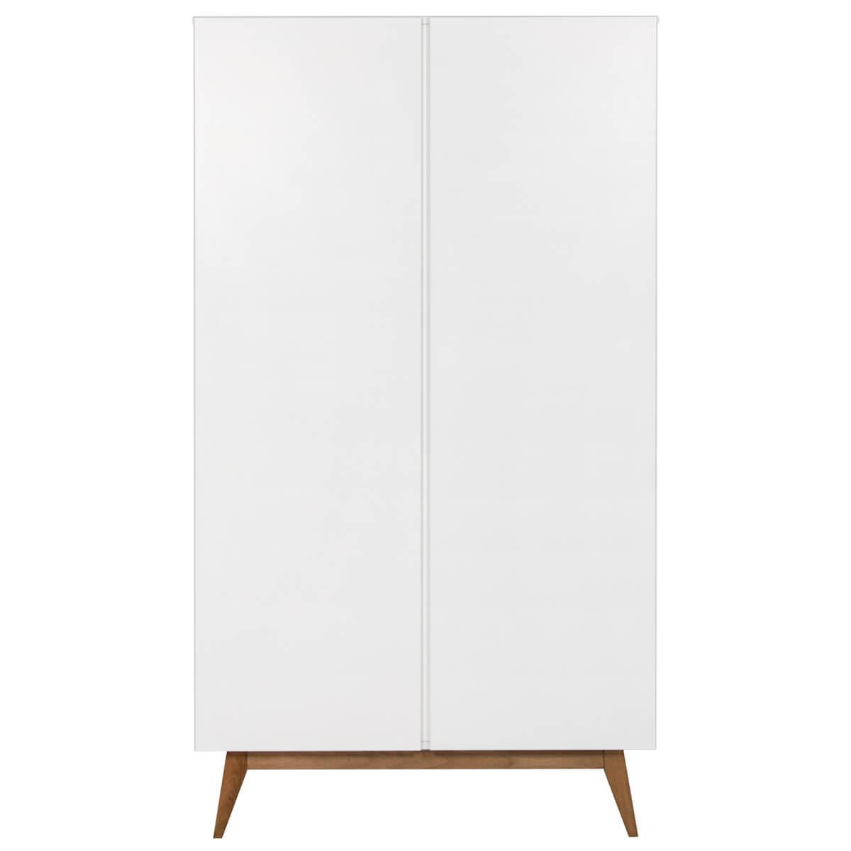 Kleiderschrank 110x198cm TRENDY Quax weiß